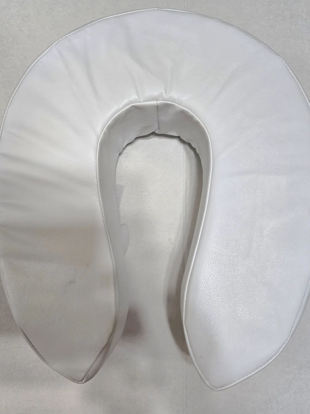 White Toilet Seat Cushion Raised Foam Pad for Comfort and Support 4 inches